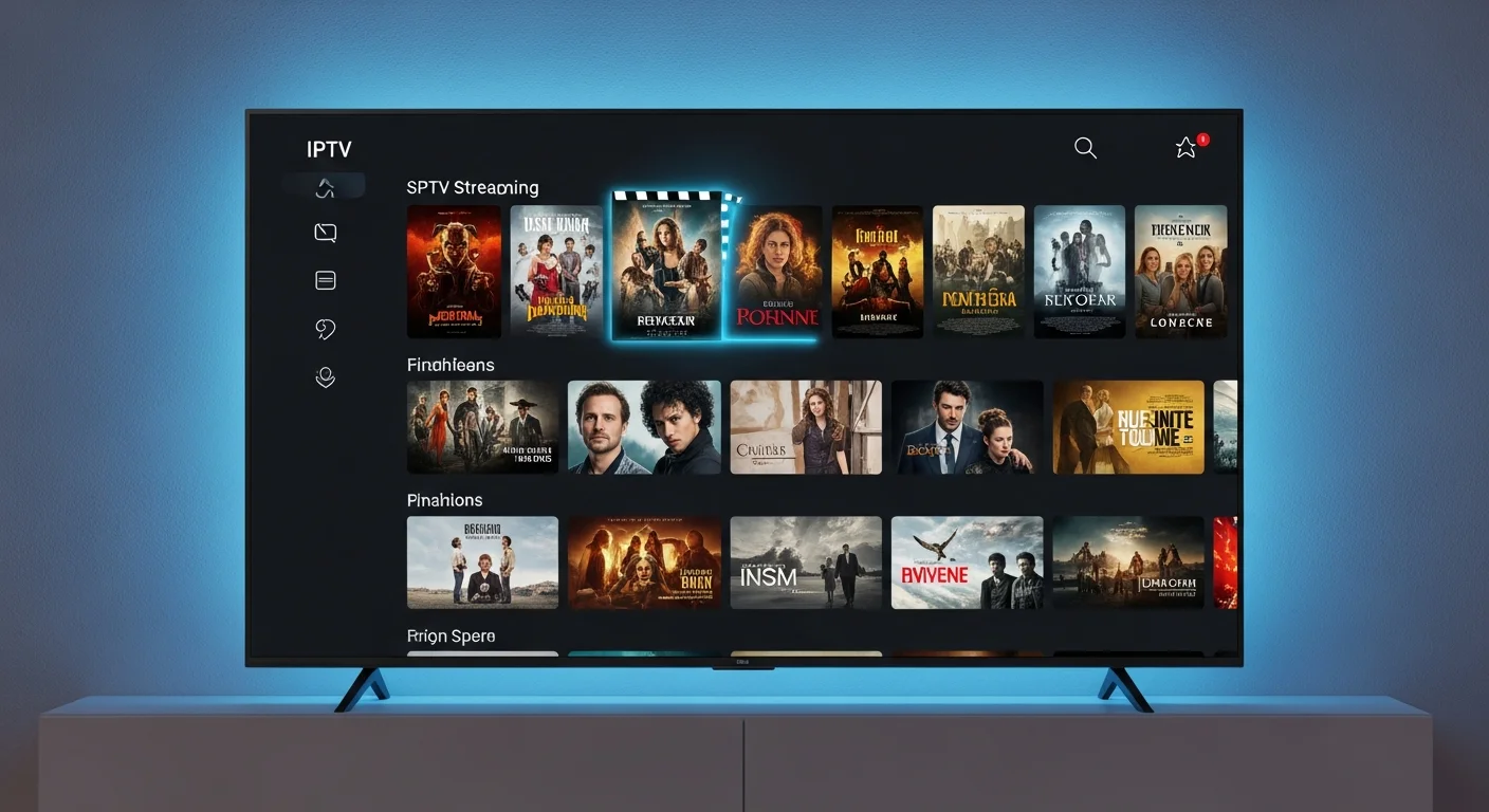 IPTV filmöversikt i rutnät