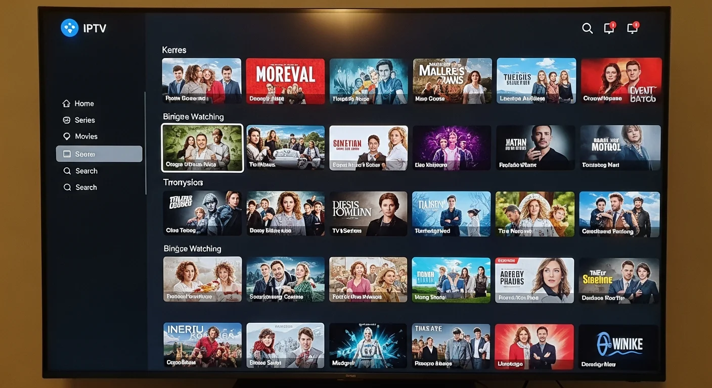 IPTV serieöversikt