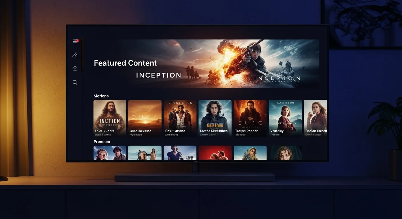 Premium IPTV-innehåll
